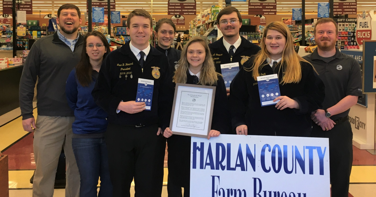 HCFB and FFA celebrate Food Check-Out Week HCFB and FFA celebrate Food Check-Out Week