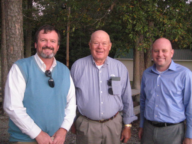 Doug Wilson, Young Farmer Chair; David Campbell, State Board of Directors; and Matt Ingram, Division Director Organization Division. Doug Wilson, Young Farmer Chair; David Campbell, State Board of Directors; and Matt Ingram, Division Director Organization Division.