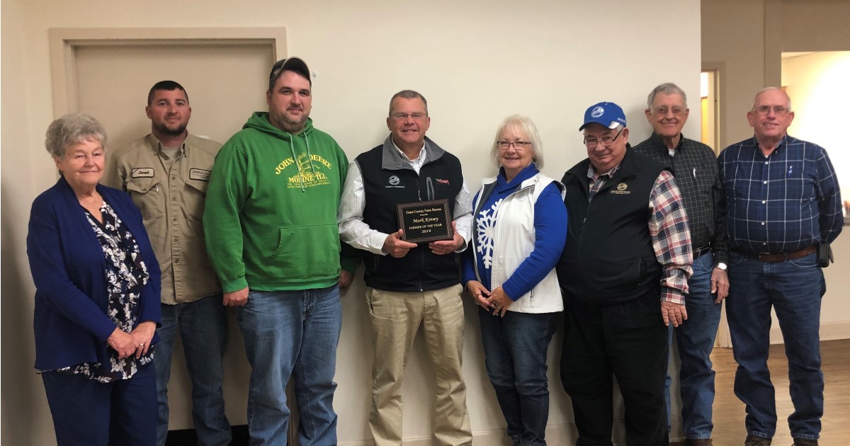 Mark Kinsey Named Grant County Farm Bureau Farmer of the Year ...