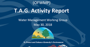 On Farm Management Program TAG Activity Report