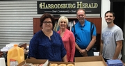 Mercer County Farm Bureau delivers donuts to The Harrodsburg Herald and WHBN Radio