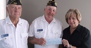 Jackson County Farm Bureau Makes Donation to the Veterans War Memorial