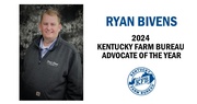 Kentucky Farm Bureau Names Ryan Bivens its 2024 Generation Bridge Advocate of the Year