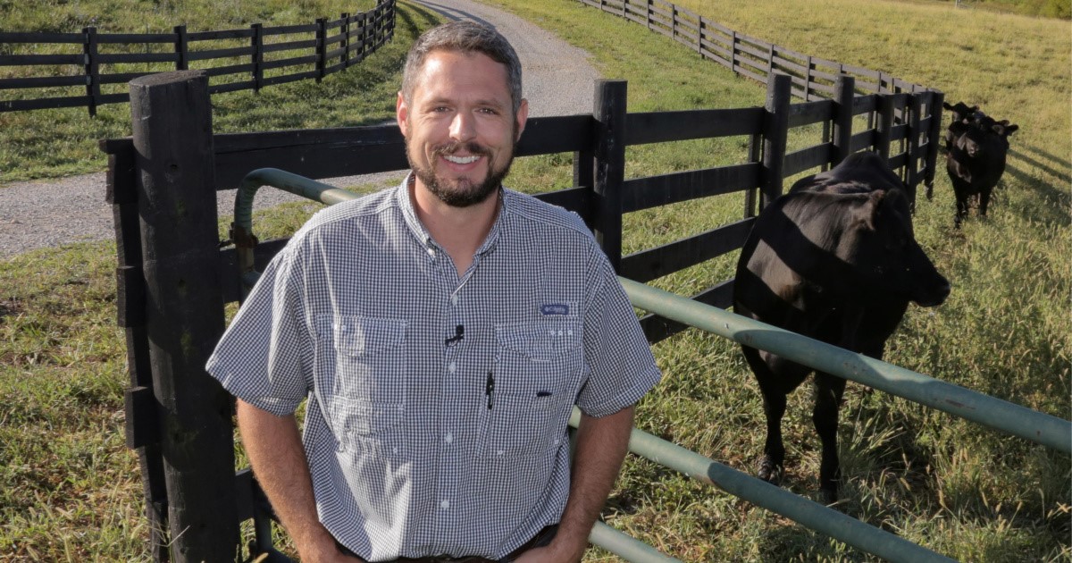 KFB Candid Conversation: Jacob Tamme, A Wildcat Raising Cattle - Kentucky  Farm Bureau