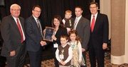 Aaron and Melissa Miller win Excellence in Agriculture award