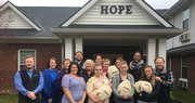 Harlan County Farm Bureau makes Thanksgiving donation to the Cumberland Hope Center