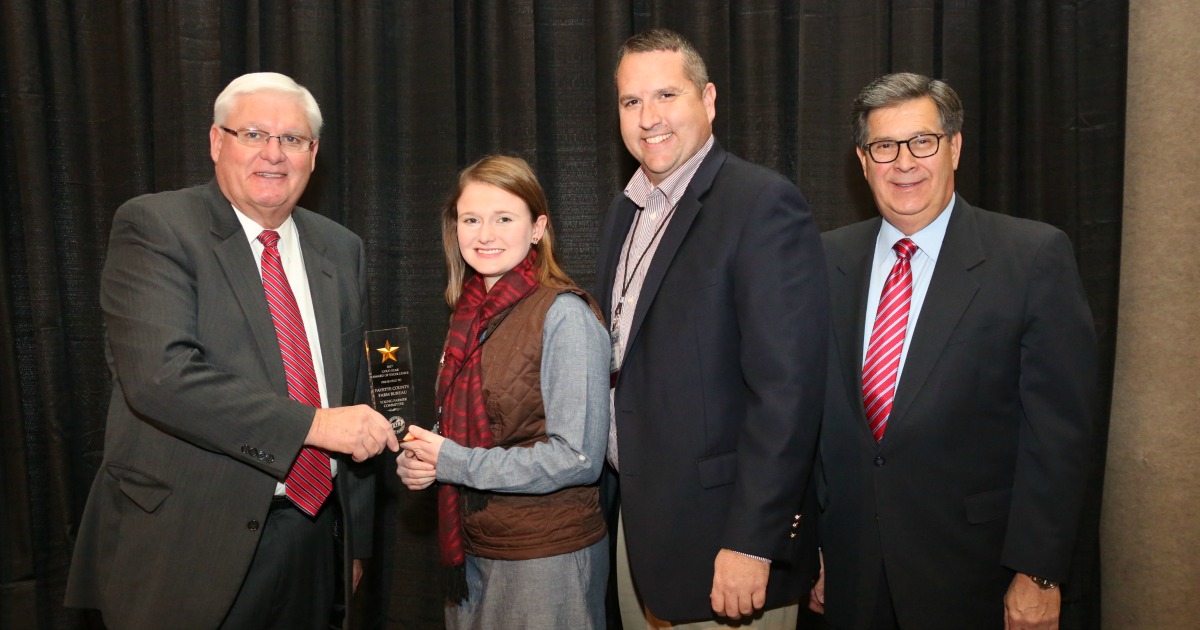 Fayette County Farm Bureau Receives 2017 Young Farmer Gold Star Award