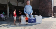 Howdy, y’all! Freddy Farm Bureau ready for a big time at the Kentucky State Fair