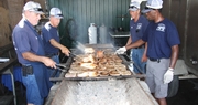 Pork perfection . . .  Kentucky Pork Producers Association fare is a hot commodity