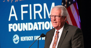 KFB President Eddie Melton Gives Address at the Kentucky Farm Bureau at 105th Annual Meeting