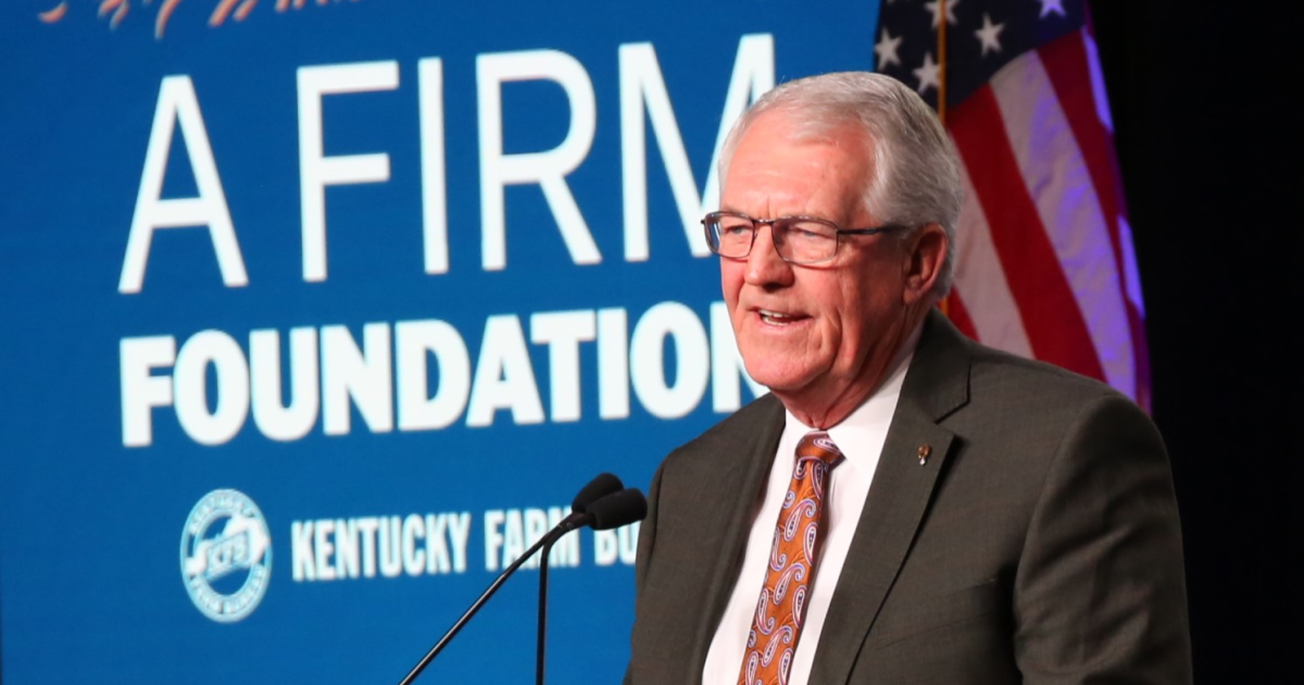 KFB President Eddie Melton Gives Address at the Kentucky Farm Bureau at 105th Annual Meeting