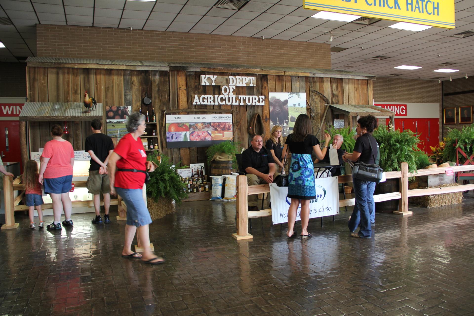 Kentucky Department of Agriculture will present new displays at the