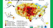 Market Closes and Drought Monitor - September 20, 2012