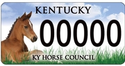 Kentucky Horse Council unveils new license plate