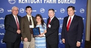 Greg and Contessa Harris win 2012 Excellence in Agriculture award