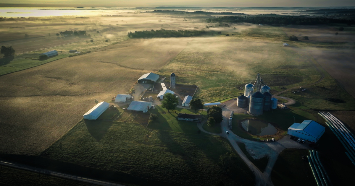 Farmland Transition Beyond the State Line