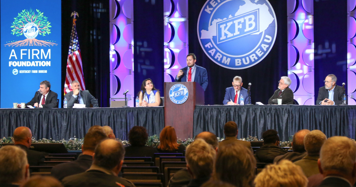 Agriculture Economy Discussions at KFB Annual Meeting