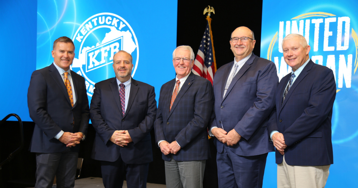 Kentucky Farm Bureau President Eddie Melton Re-elected at Organization's 106th Annual Meeting Kentucky Farm Bureau President Eddie Melton Re-elected at Organization's 106th Annual Meeting