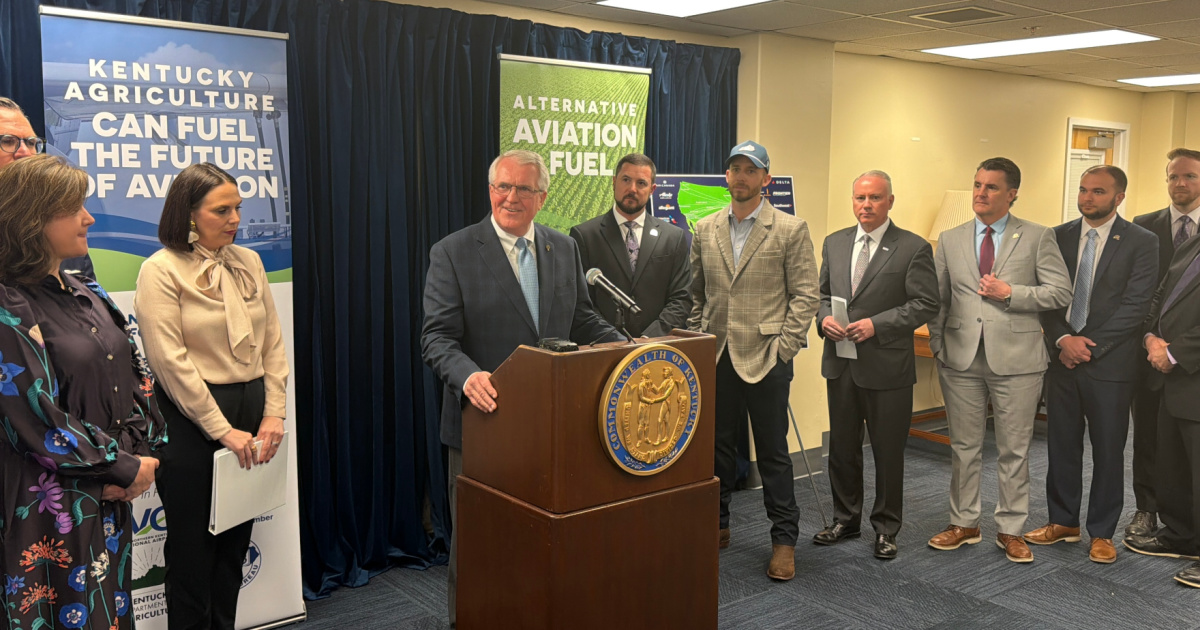 Kentucky Leaders Highlight Opportunity for Farmers to Power the Future of Aviation Kentucky Leaders Highlight Opportunity for Farmers to Power the Future of Aviation