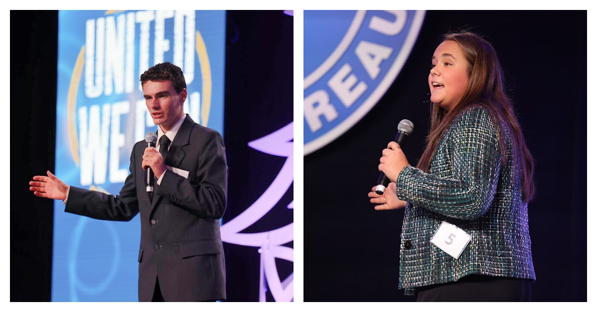 Clara Belle Bishop of Nelson County and Jeremiah Jury of Owen County Awarded Top Honors in KFB's 2025 Outstanding Farm Bureau Youth contest Clara Belle Bishop of Nelson County and Jeremiah Jury of Owen County Awarded Top Honors in KFB's 2025 Outstanding Farm Bureau Youth contest